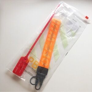 NWT Off White Lanyard keychain for backpacks and luggage Fashion Christmas Gift